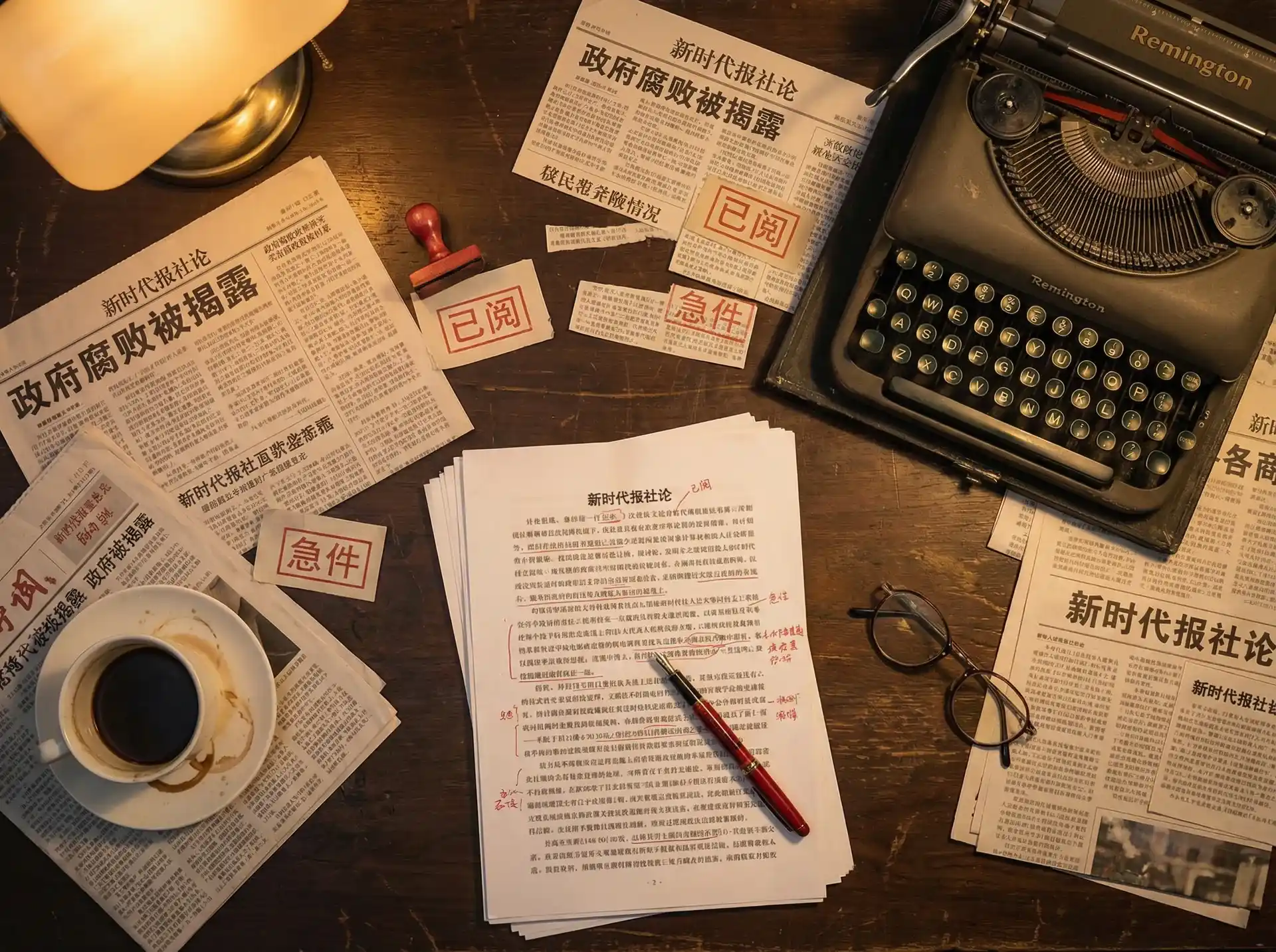 吉祥坊娱乐 - 报社编辑部工作场景